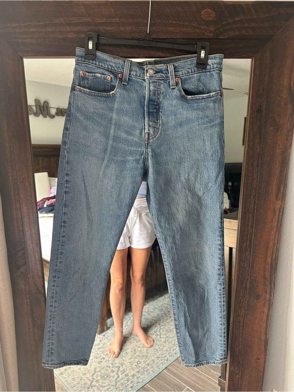 Levi's Wedgie Women's Jeans in Medium Blue